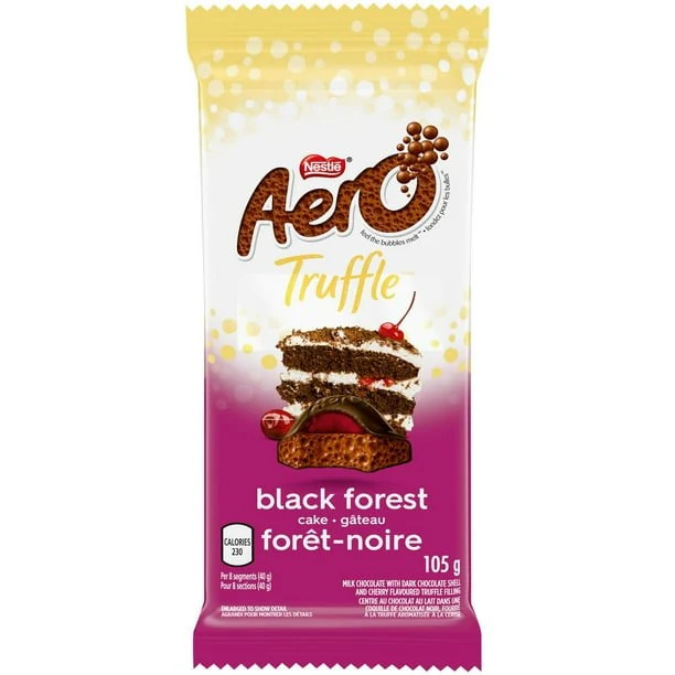 Aero Black Forest Cake 105g Box of 15 - Canada