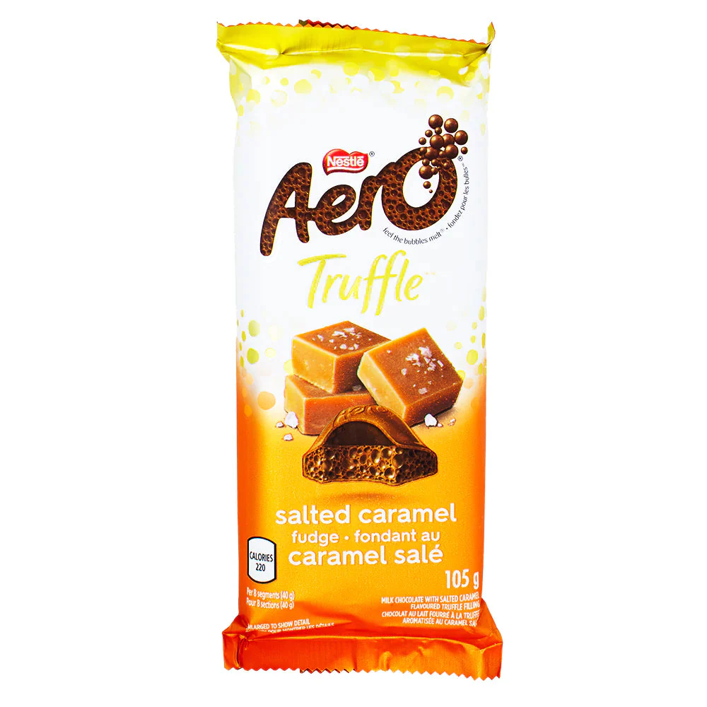 Aero Salted Caramel Fudge 105g Box of 15 - Canada