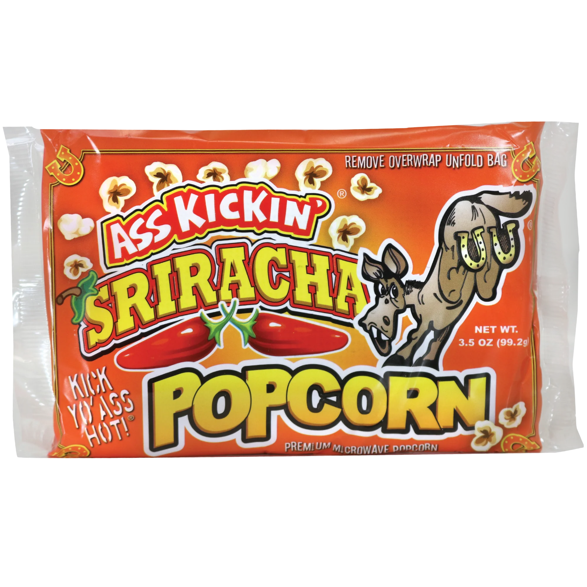 Ass Kickin’ Sriracha Popcorn