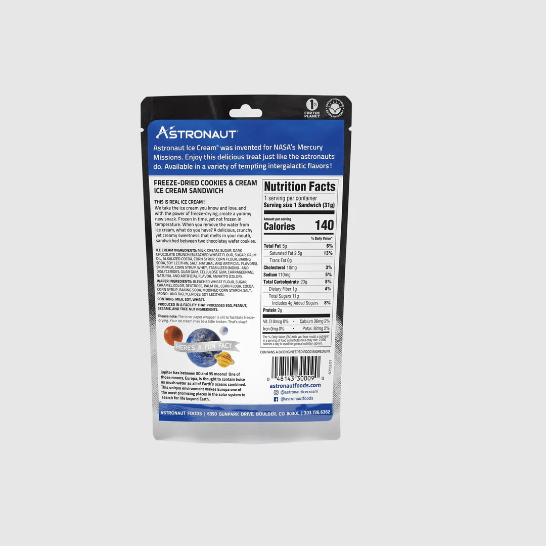 Astronaut Cookies & Cream Ice Cream Sandwich - Image 2