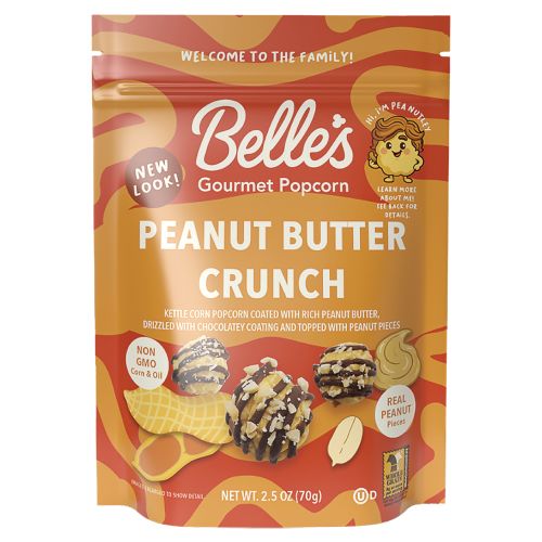 Belles Gourmet Popcorn - Peanut Butter Crunch