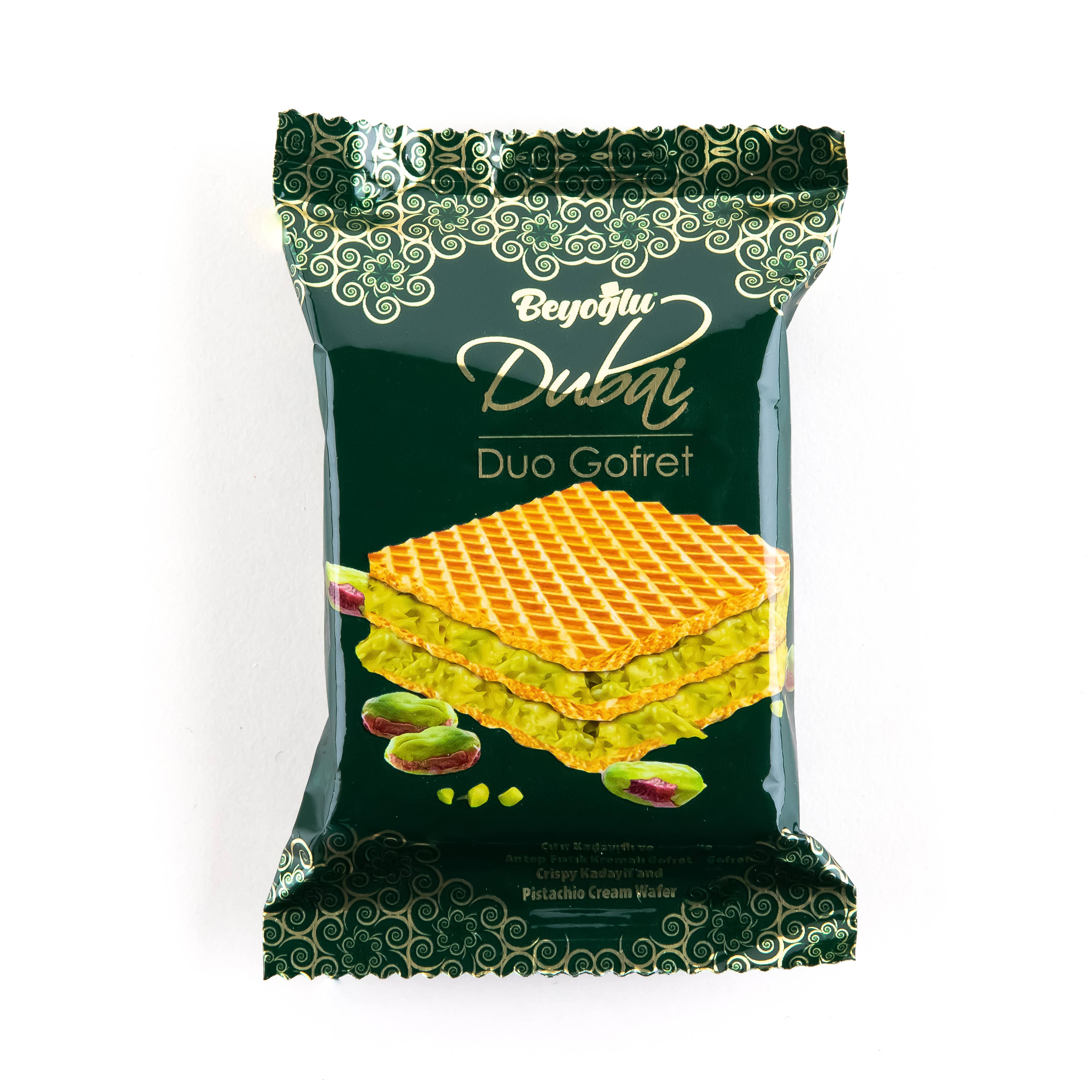 Beyoglu Dubai Chocolate Duo Wafer with Pistachio - Image 2