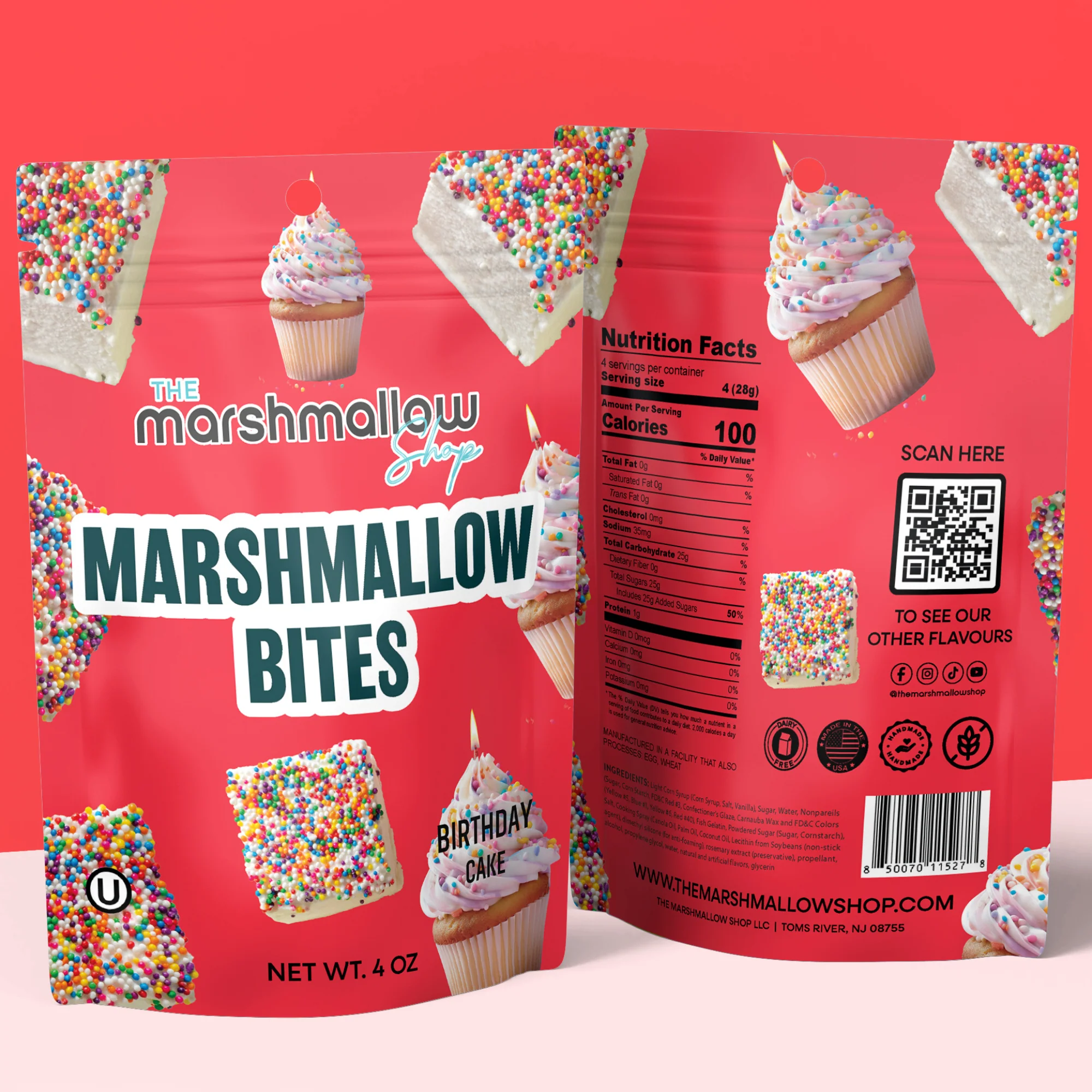 BIRTHDAY CAKE MARSHMALLOW BITES - Image 3