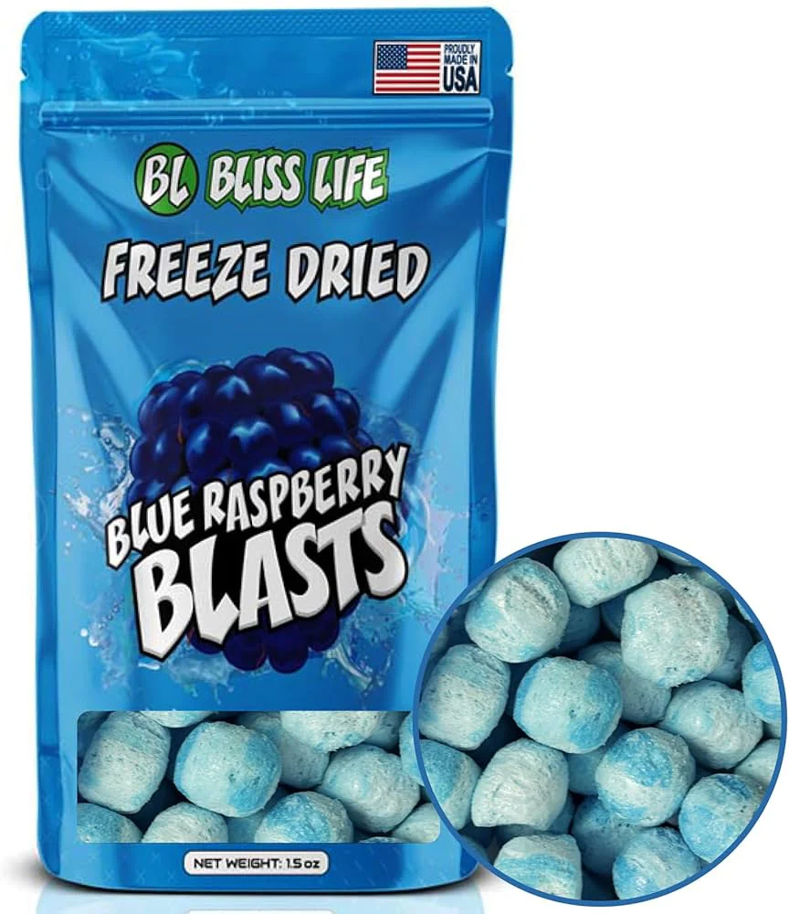 Bliss Life Freeze Dried Blue Raspberry Blasts