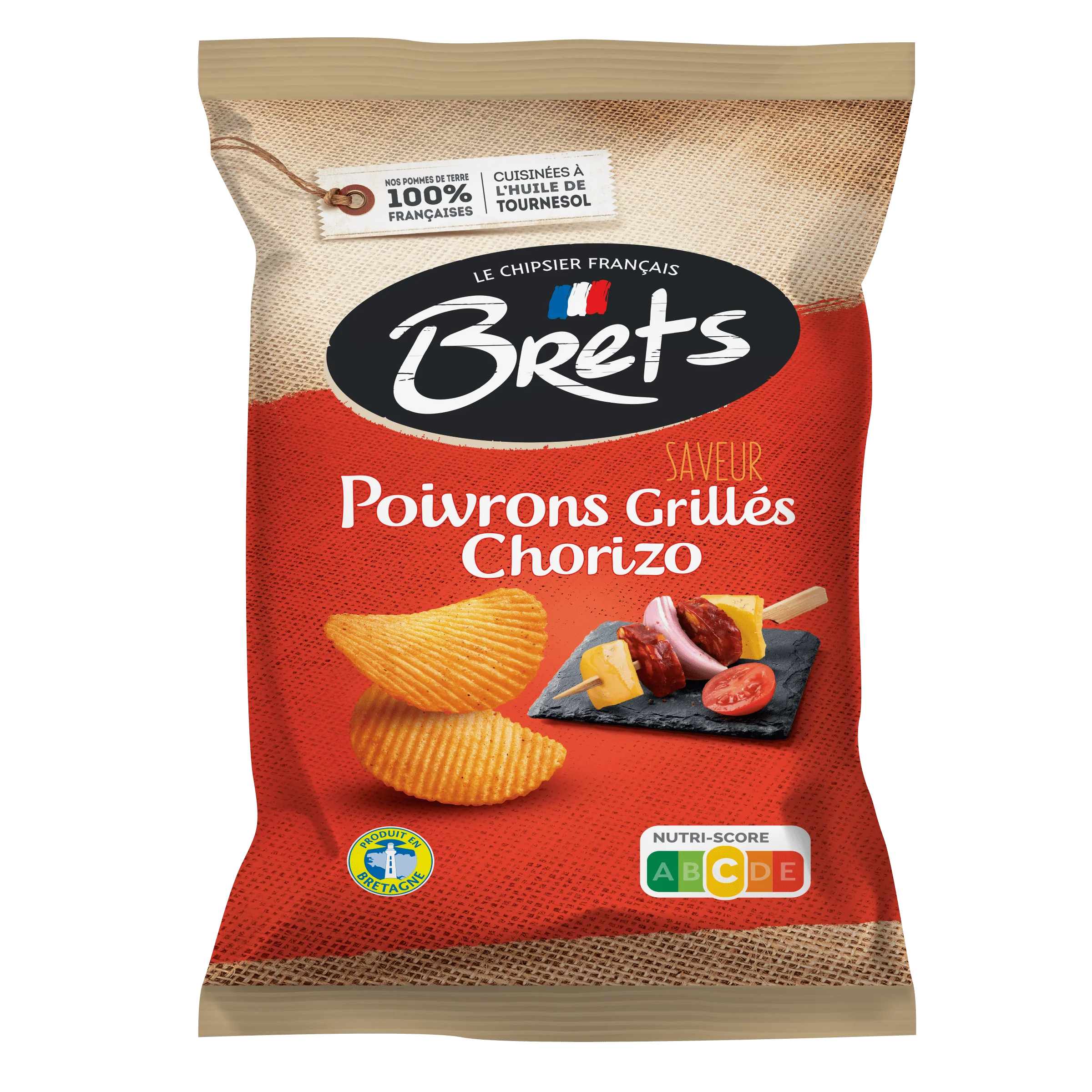 Brets Saveur Poivrons Grilles Chorizo