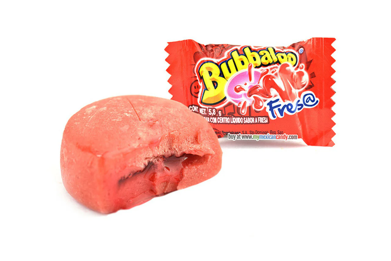 Bubbaloo Fresa Sabor