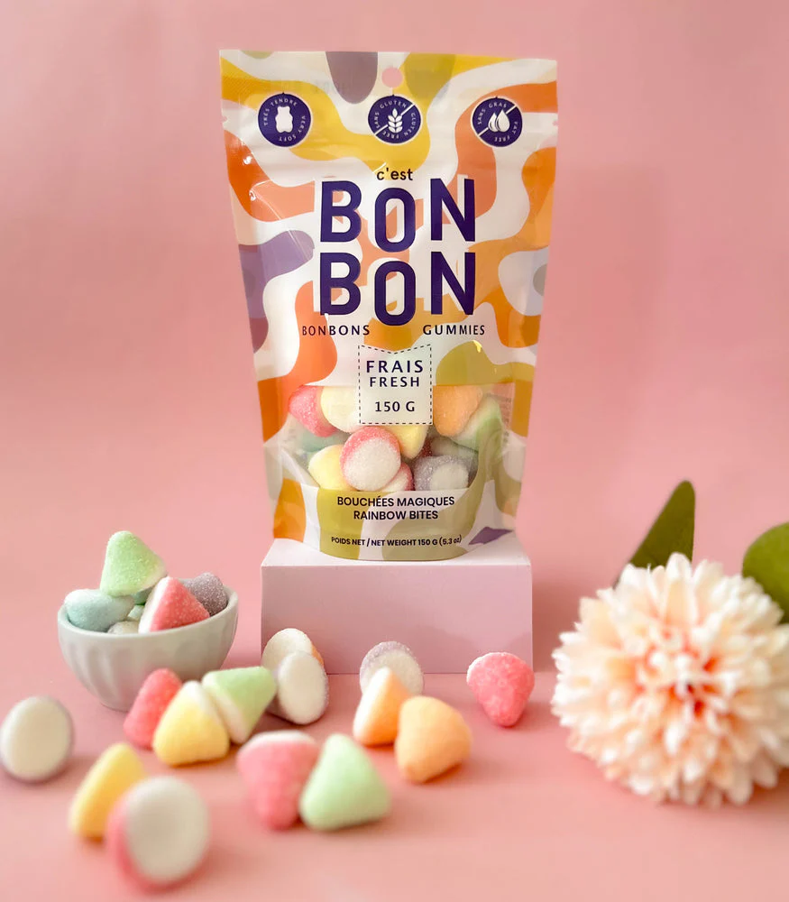C’est Bon Bon Fruity Rainbow Bites Gummies