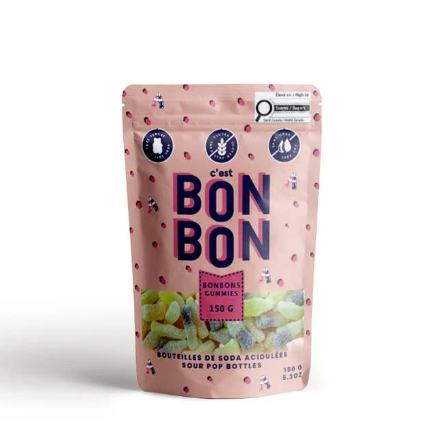 C’est Bon Bon Sour Pop Bottles Gummies