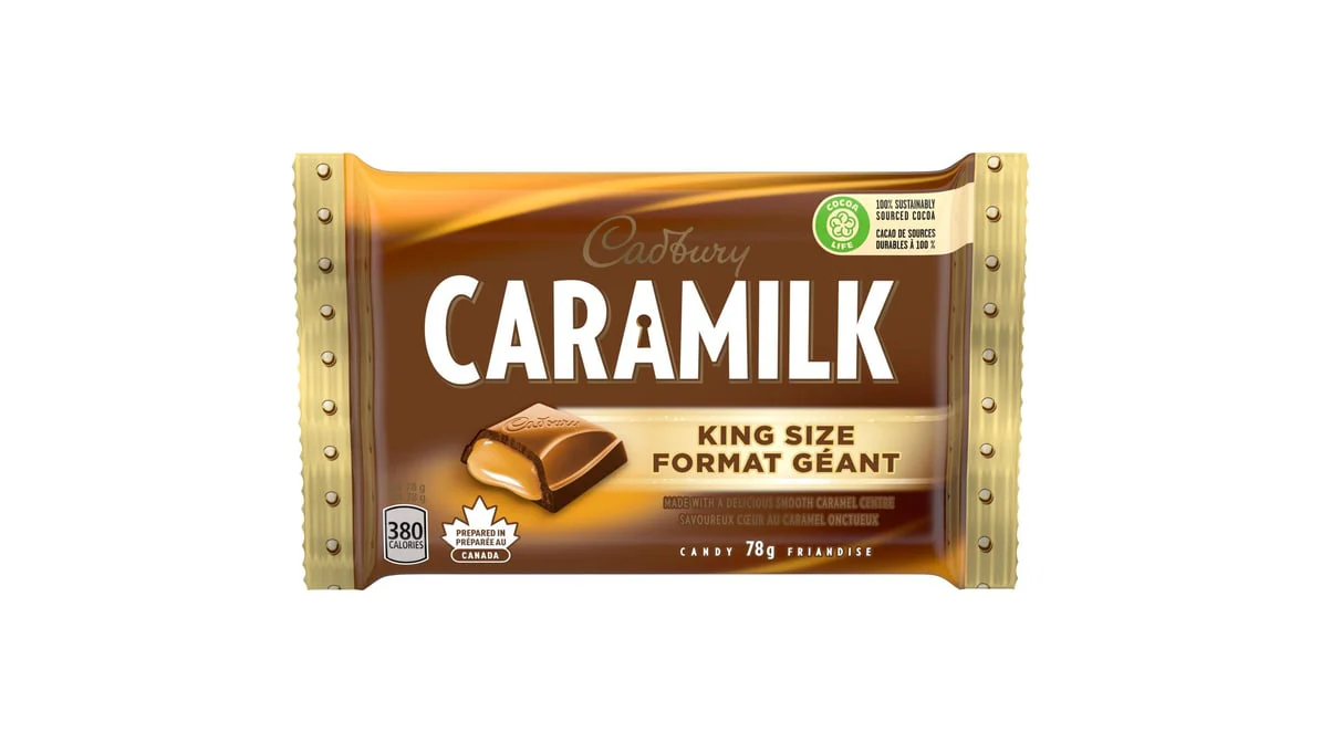 Cadbury Caramilk King Size Format Geant