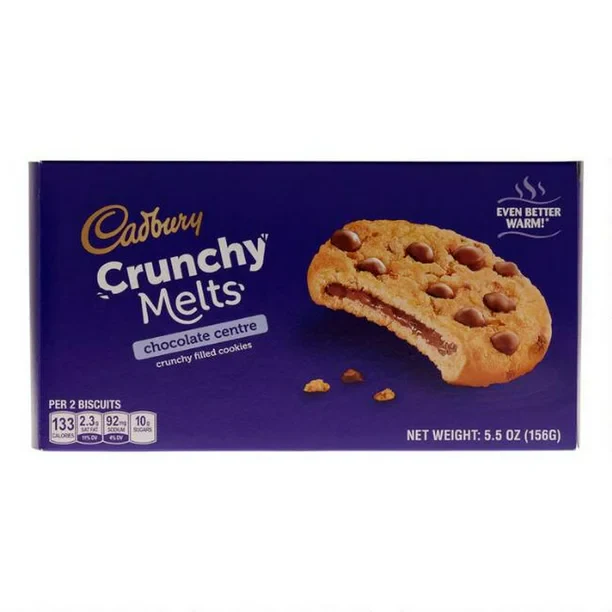CADBURY Crunchy Melts Chocolate Centre