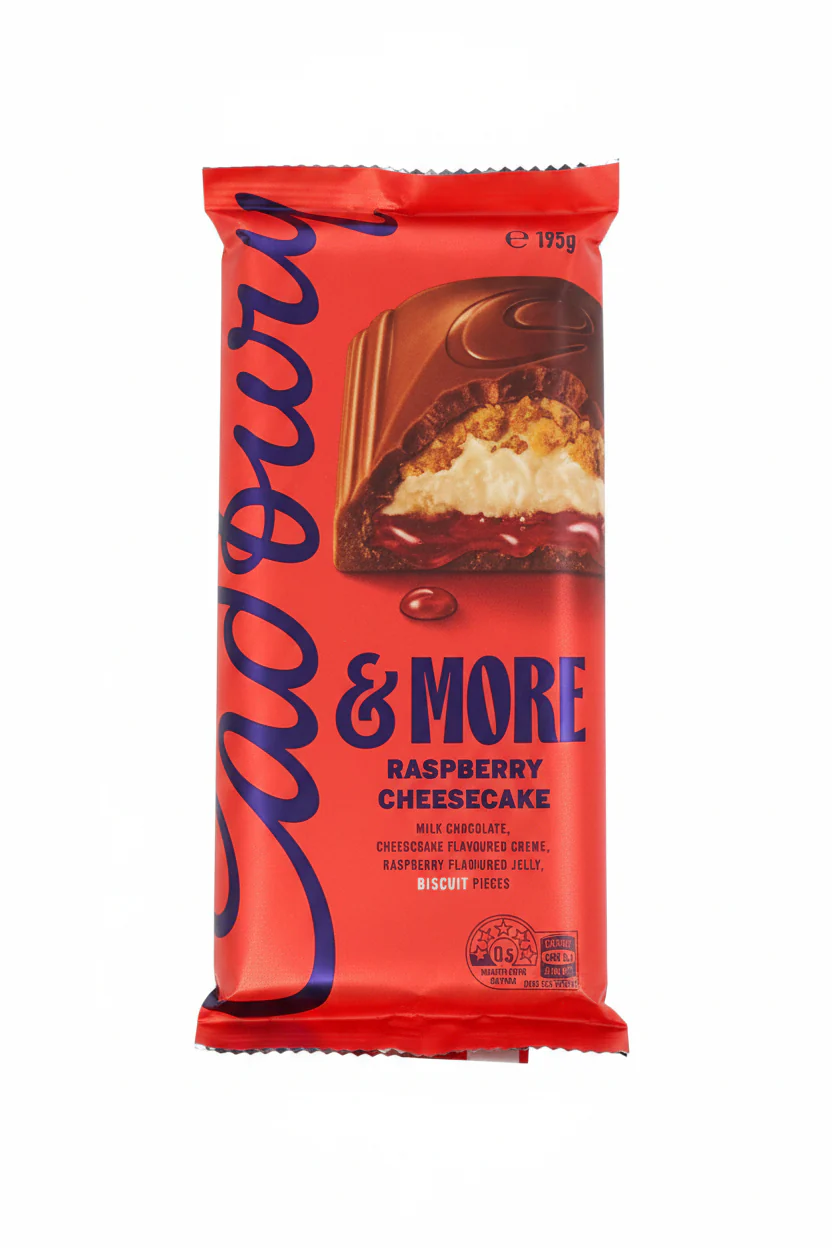 Cadbury & More - Raspberry Cheesecake