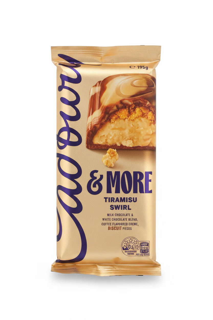 Cadbury & More - Tiramisu Swirl