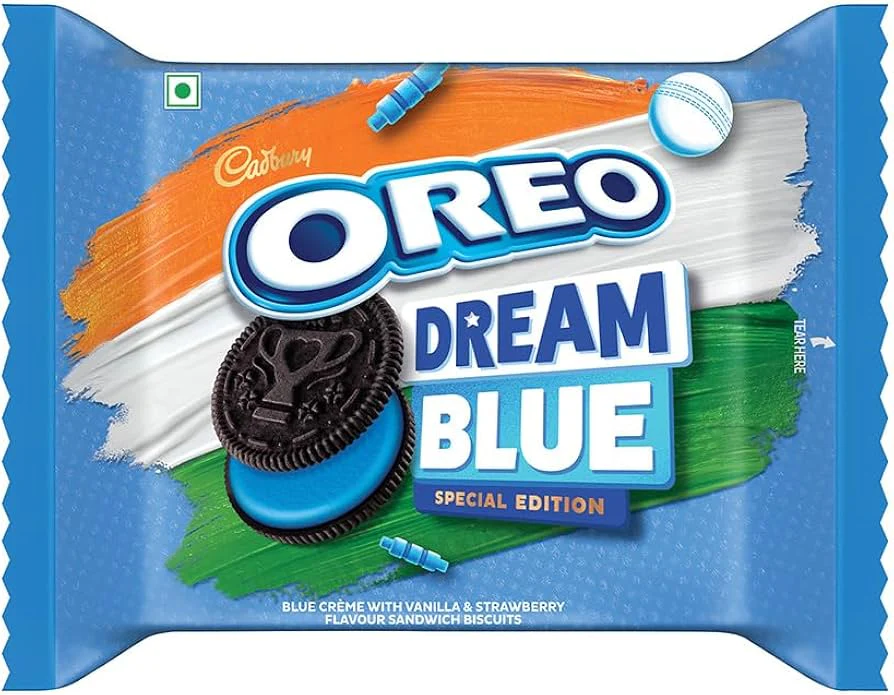 Cadbury Oreo Dream Blue Special Edition Sandwich Cookies Family Pack