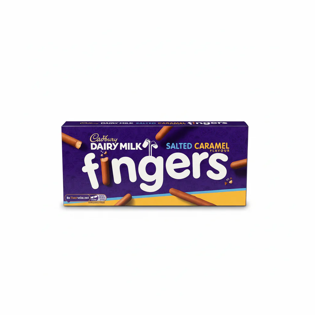 Cadbury - Salted - Caramel Fingers - Great Britain 🇬🇧