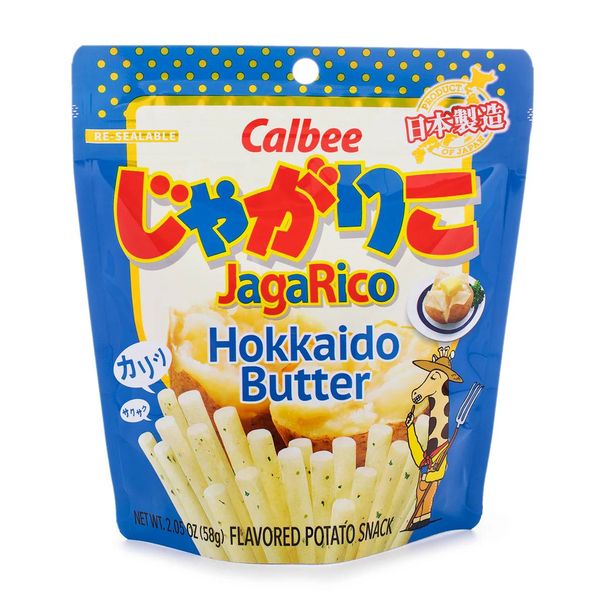 Calbee Jagarico Potato Sticks - Hokkaido Butter Flavor (58g)