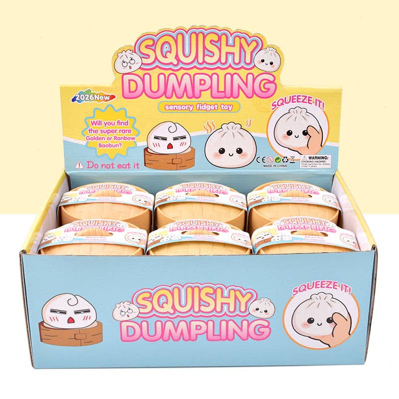 Cartoon Jumbo Mystery Squishy Dumpling Realistic Steamed Bun Stress Relief Squeeze Toy: Tie dyed big size / 1 pc (ship randomly) - Image 2