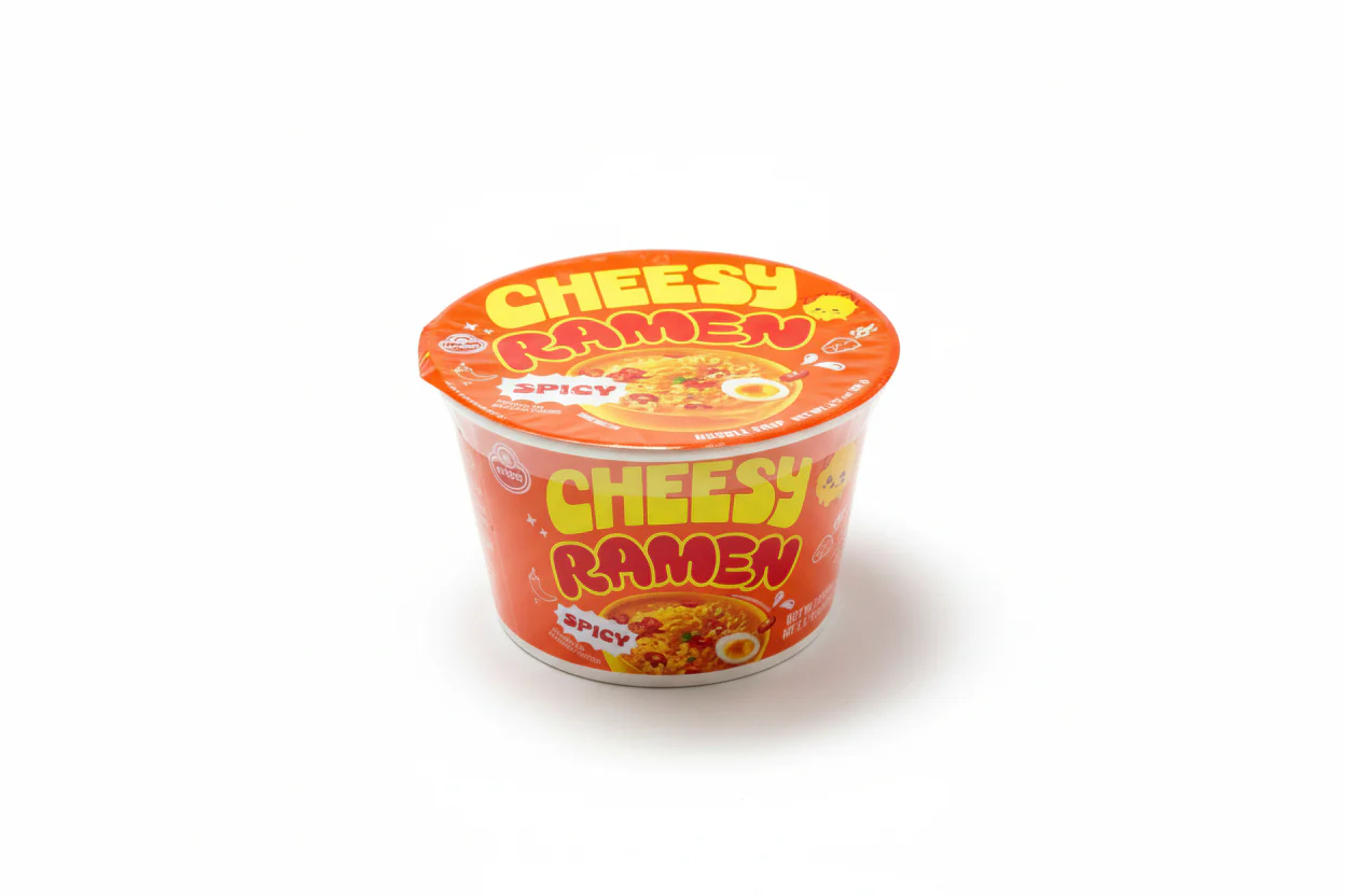 Cheesy Ramen - Spicy Flavor -South Korea 🇰🇷
