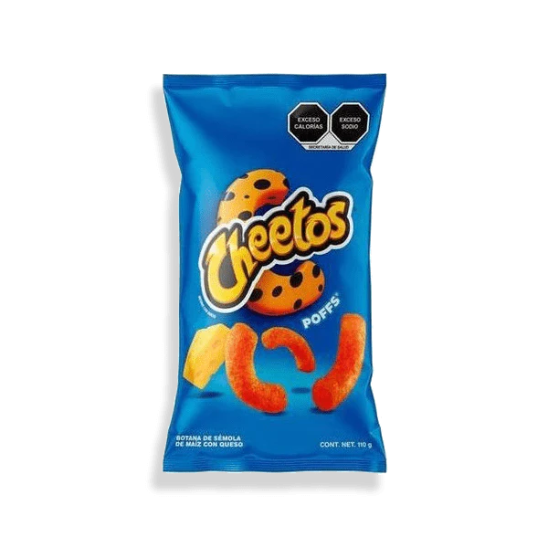 Cheetos Poffs 110g - Mexico (Case of 12)