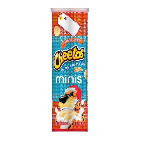 Cheetos Snowy Cheese Balls White Cheddar Minis 102.7g