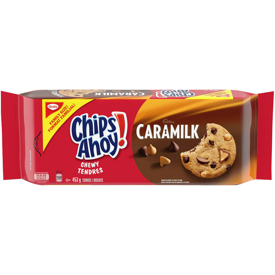 Chips Ahoy Cadbury Caramilk 460g - Canada (Case of 12)