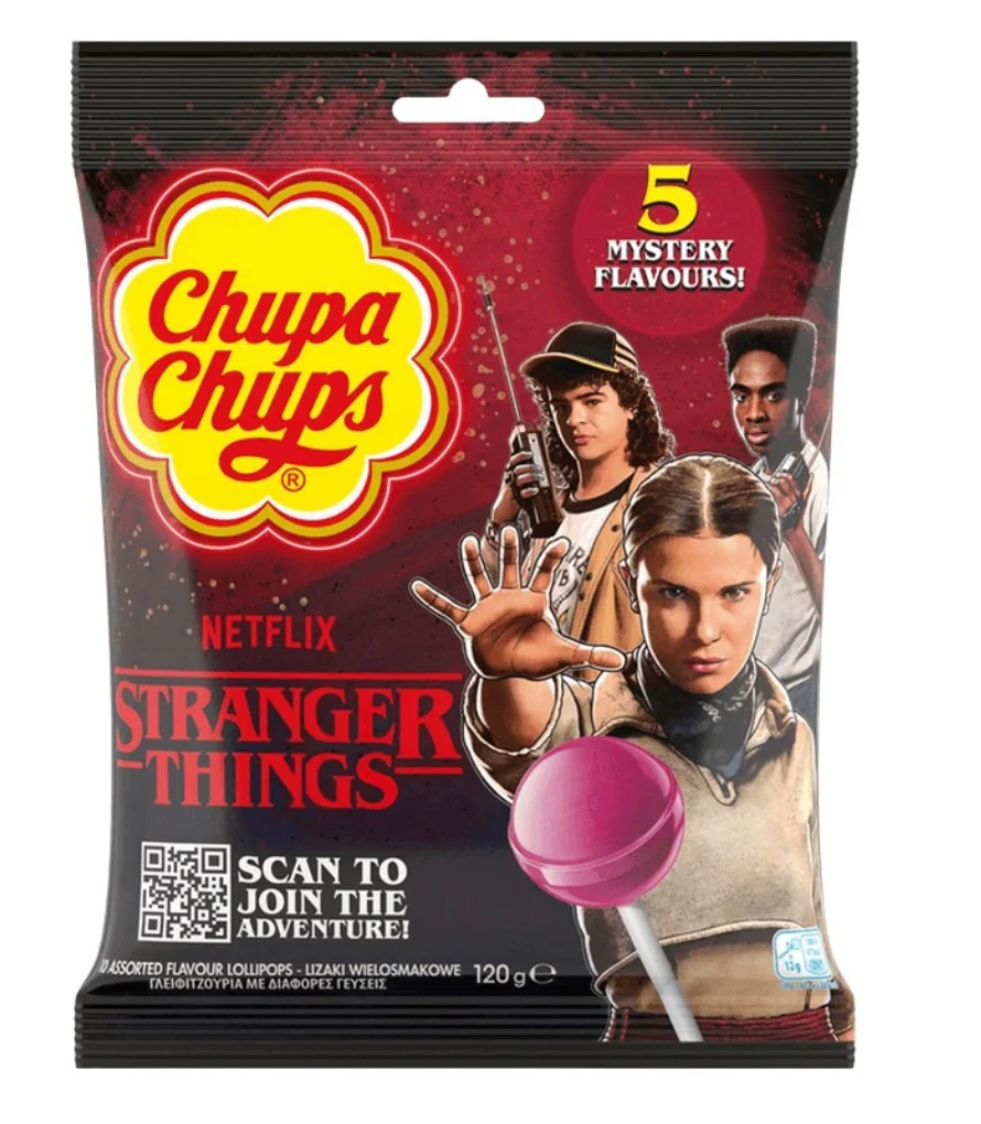 Chupa Chups Netflix Stranger Things Mystery Flavors