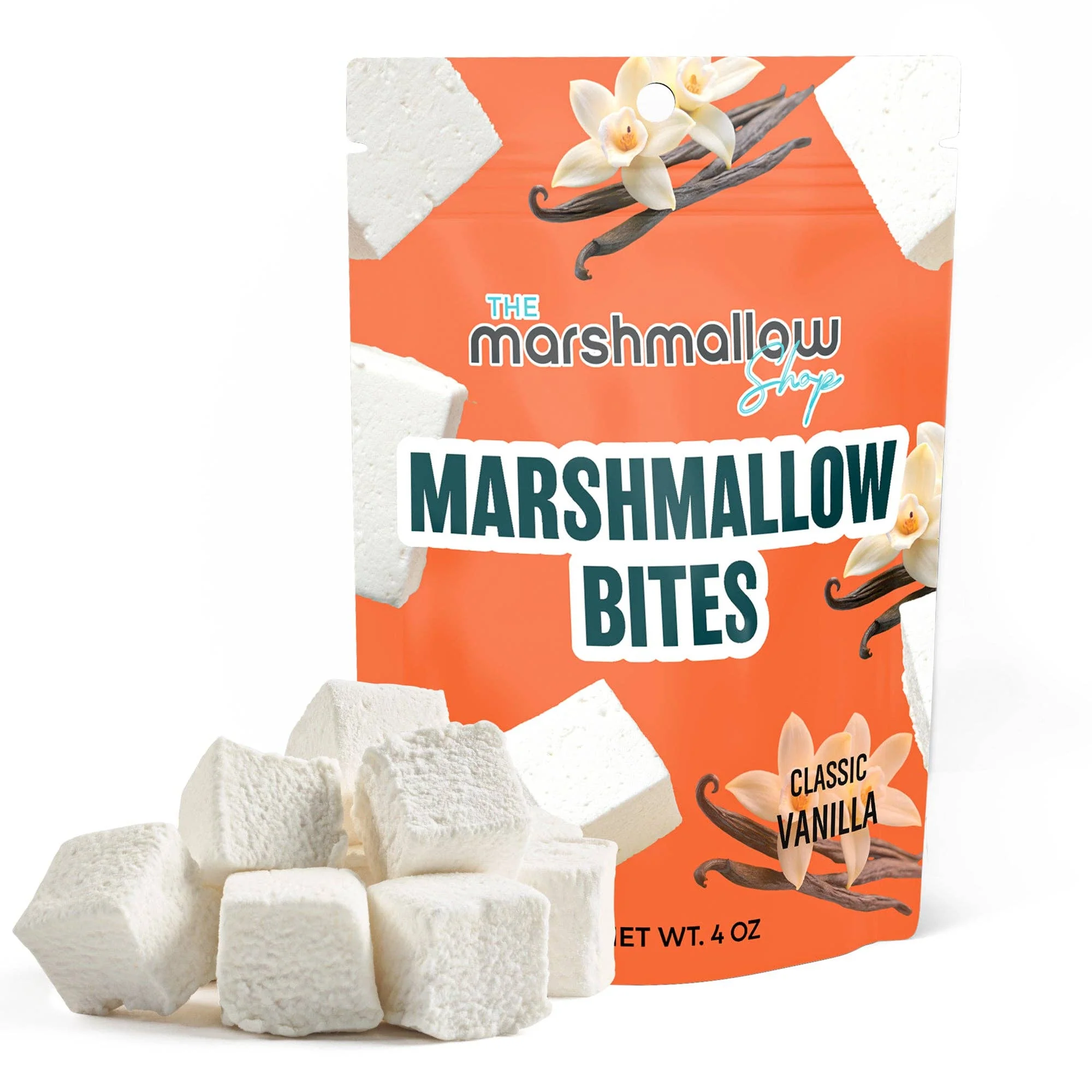 CLASSIC VANILLA MARSHMALLOW BITES - 4 Oz