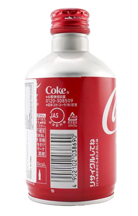 COCA COLA Original Bottle Can 300ml - Image 2