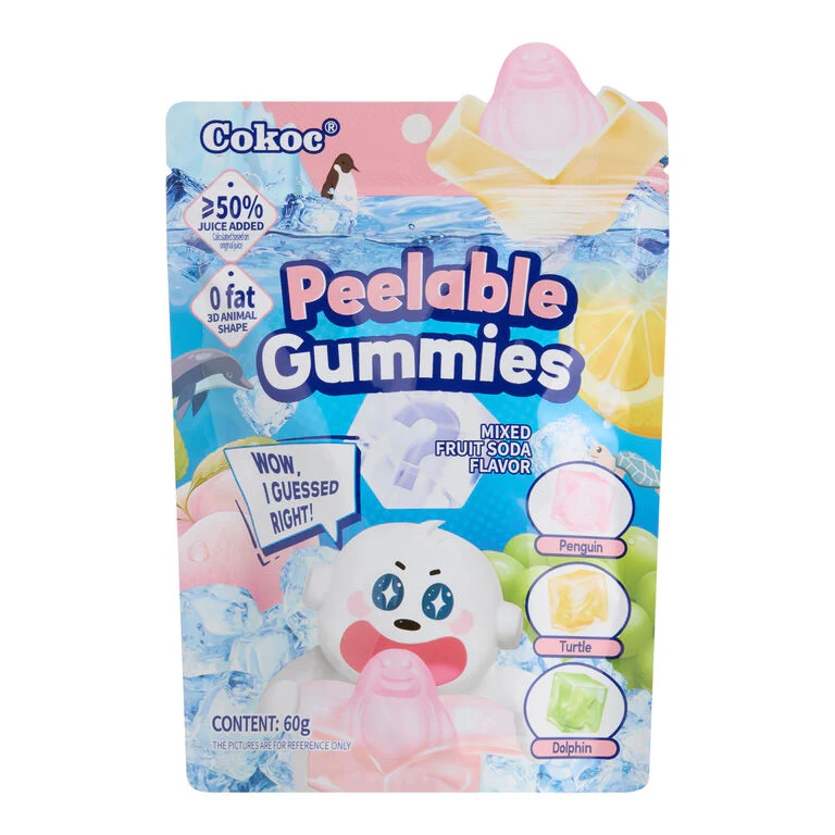 Cokoc Peelable Gummies - Mixed Fruit Soda