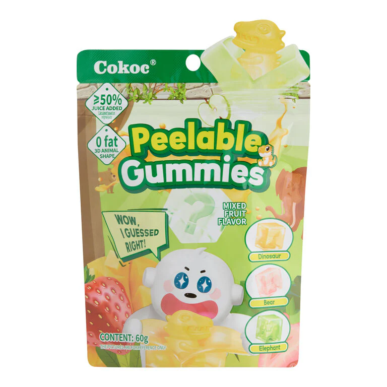 Cokoc Peeleble Gummies - Mixed Fruit 60g