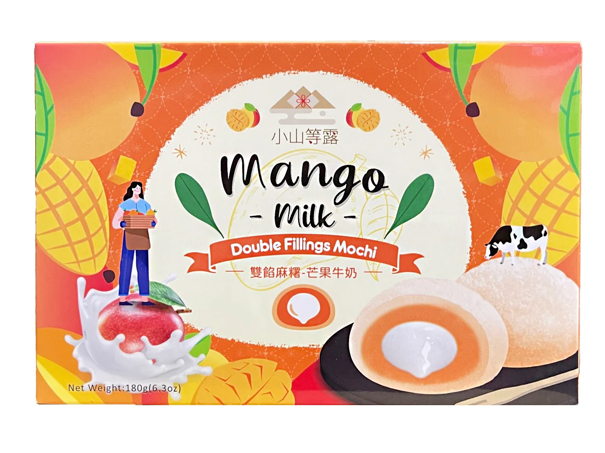 Hill Mochi Mango Milk Double Fillings Mochi