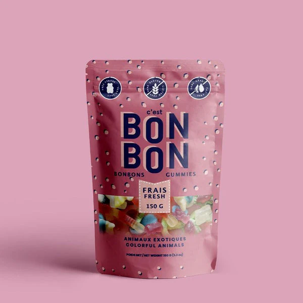C’est Bon Bon Fresh Colorful Animals Gummies