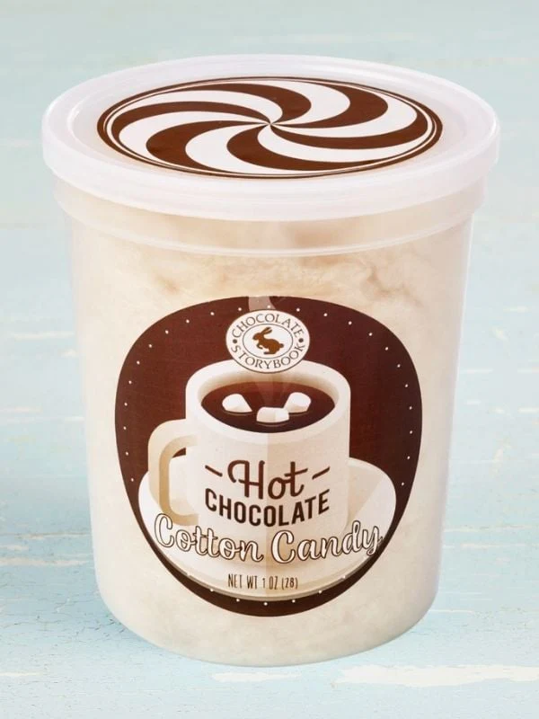 Hot Chocolate Cotton Candy