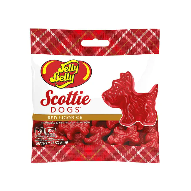 Jelly Belly Scottie Dogs Red Licorice