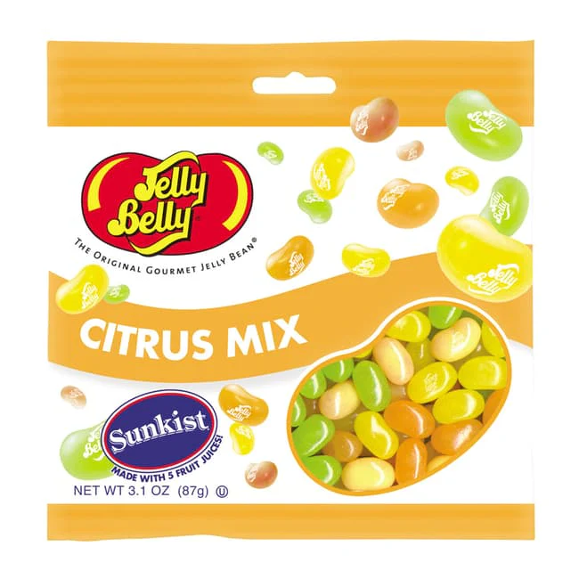 Jelly Belly Citrus Mix Jelly Beans with Sunkist