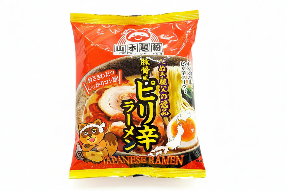 Yamamotoseifun Spicy Pork Bone Ramen - Japanese Instant Noodles