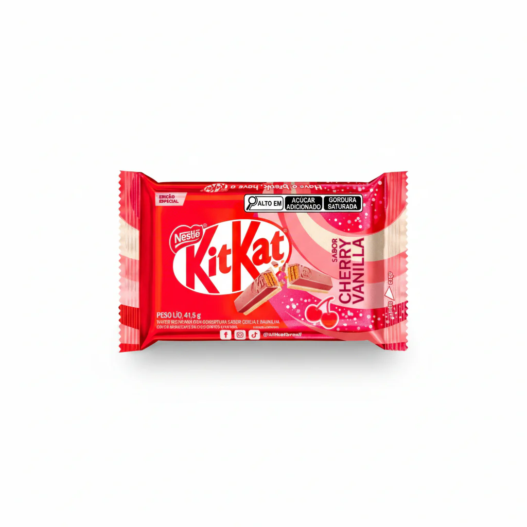 KitKat Cherry Vanilla Flavor - Brazilian Limited Edition
