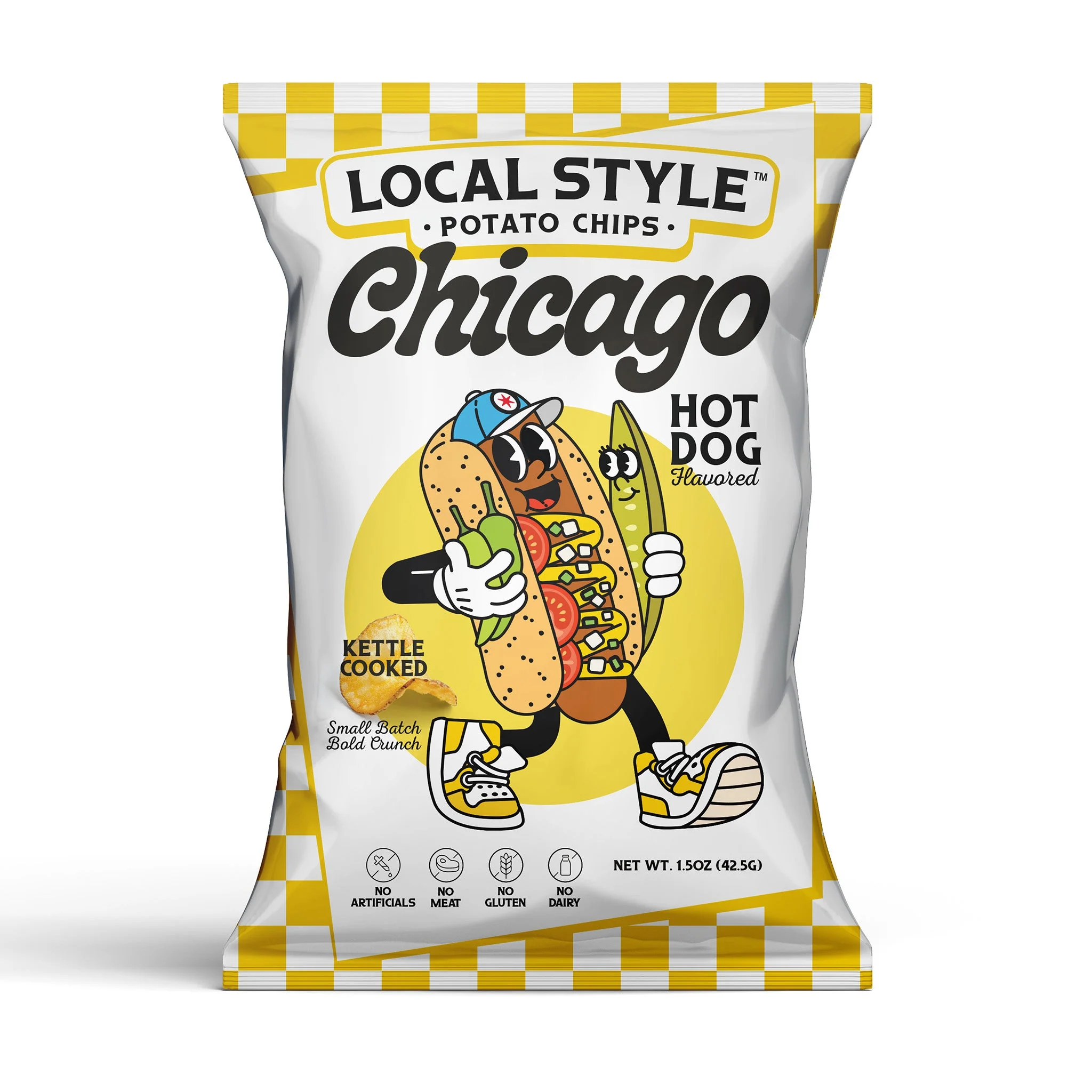 Local Style Chicago Hot Dog Flavored Potato Chips