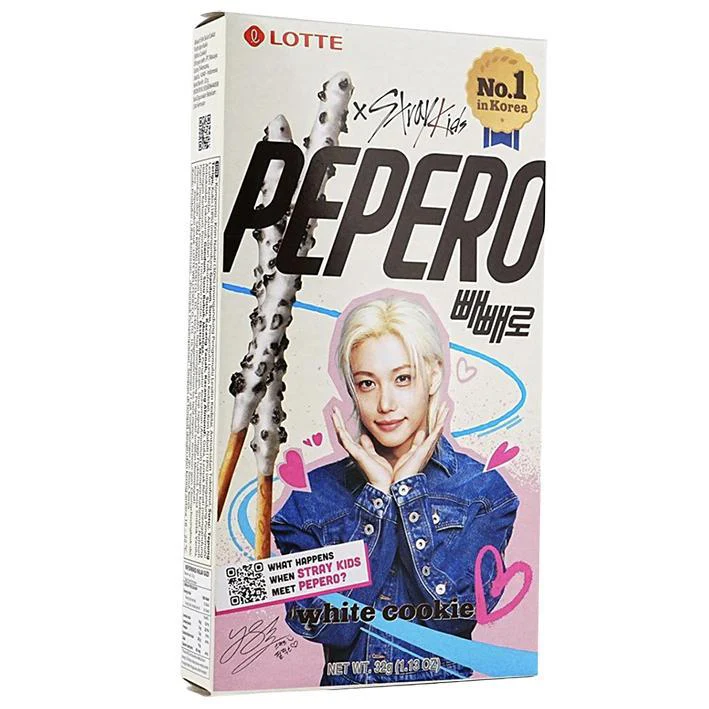 Lotte Pepero White Cookie - Stray Kids Collaboration Edition
