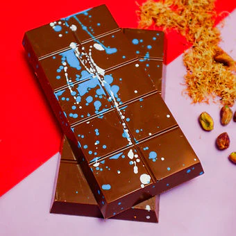 Crazy Choco Dubai Kunafa Pistachio - Milk Chocolate - Image 2
