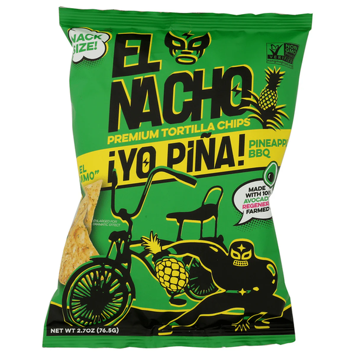 El Nacho Premium Tortilla Chips - Pineapple BBQ