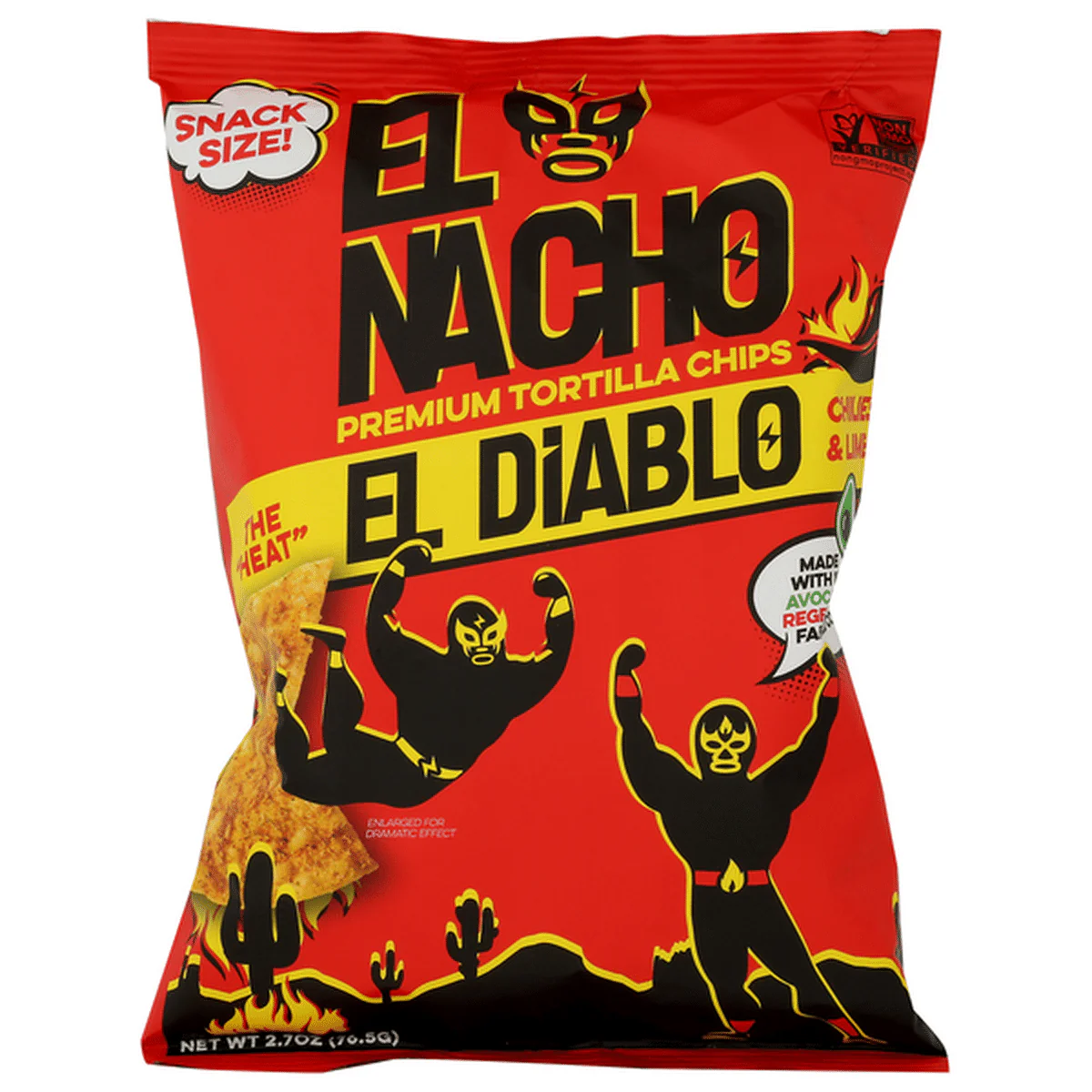 El Nacho Premium Tortilla Chips - Chile & Lime