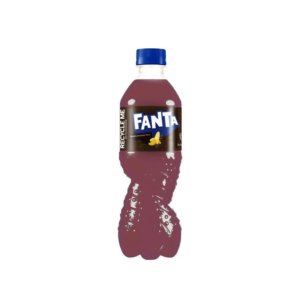 Fanta Banana Chocolate Flavored - 500ml - China