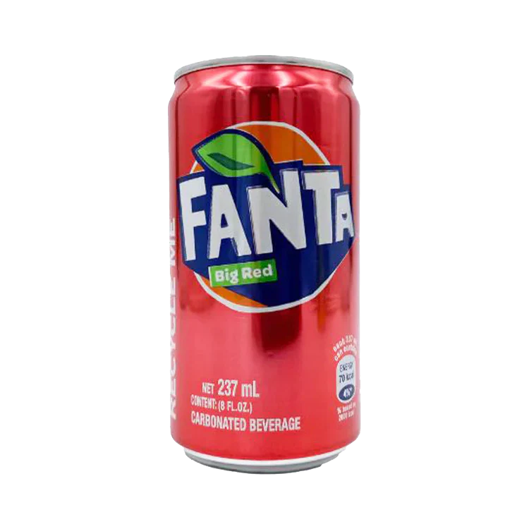 Fanta Big Red 237ml Case of 24 - Trinidad