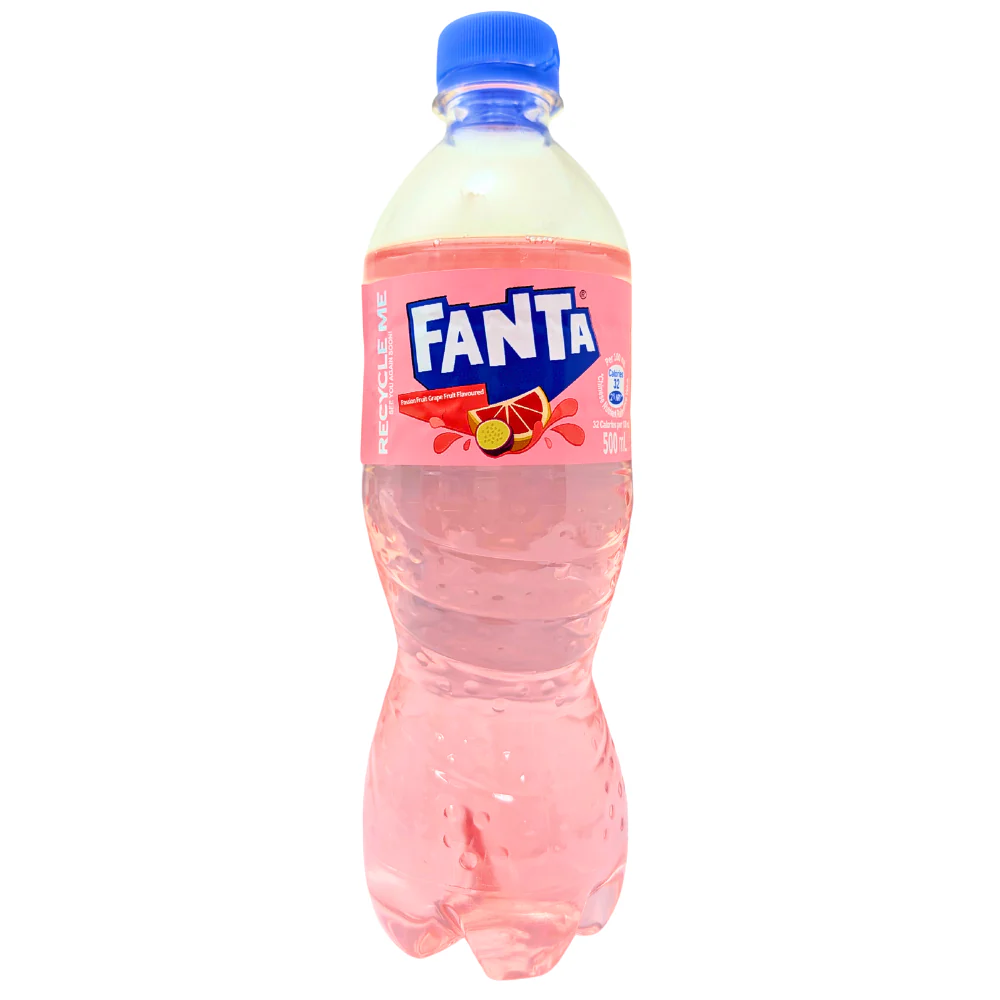Fanta Passion Fruit Grape Flavor - 500ml - Hong Kong