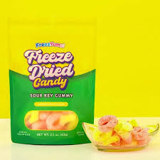 FreezeYums Freeze Dried Candy - Sour Key Gummy