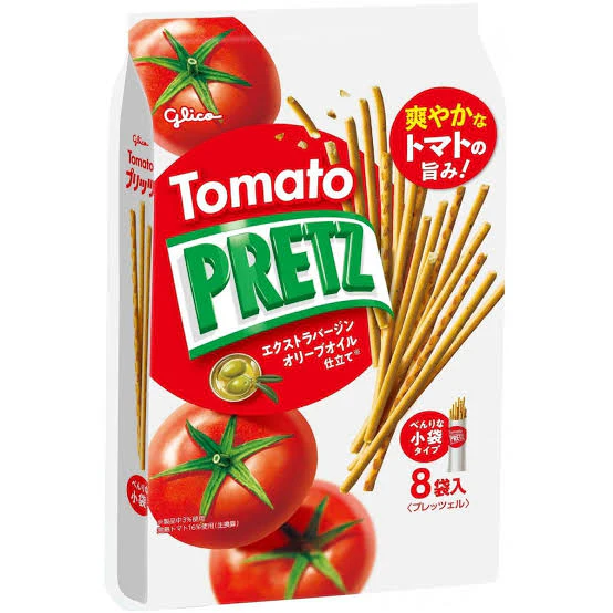 Glico Tomato Pretz - Japanese Pretzel Sticks