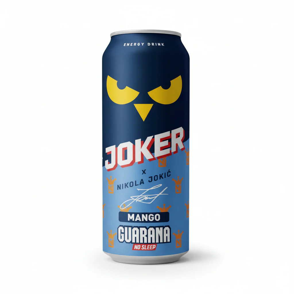 Guarana - Nikola Jokic Joker - Mango Flavor - Serbia