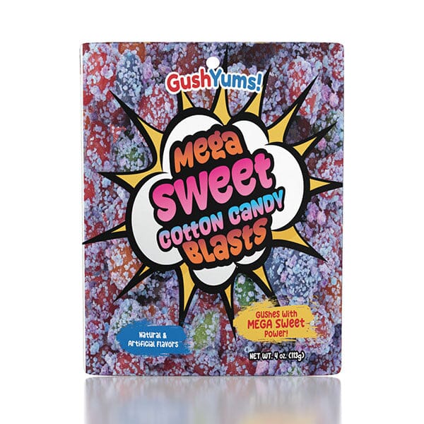 GushYums Mega Sweet Cotton Candy Blasts