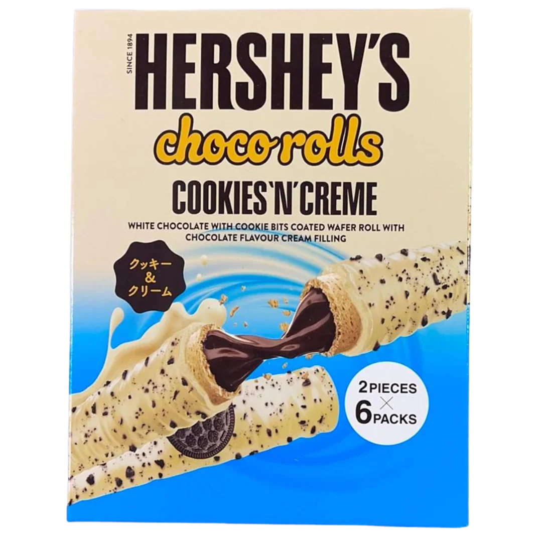 Hersheys Choco Rolls Cookies'N'Creme