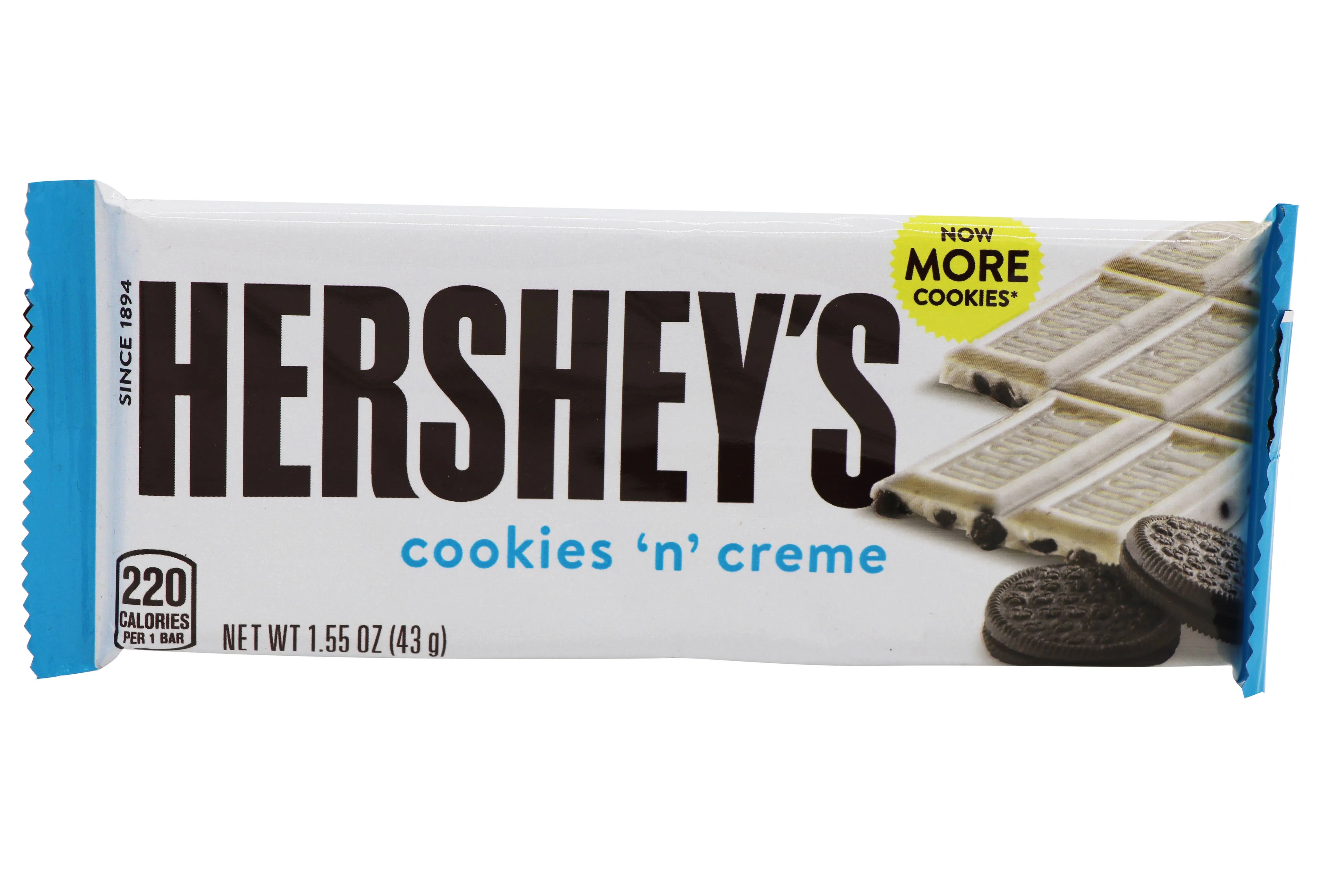 Hershey's Cookies & Creme Bar, 1.55oz, 36ct Case - Image 2